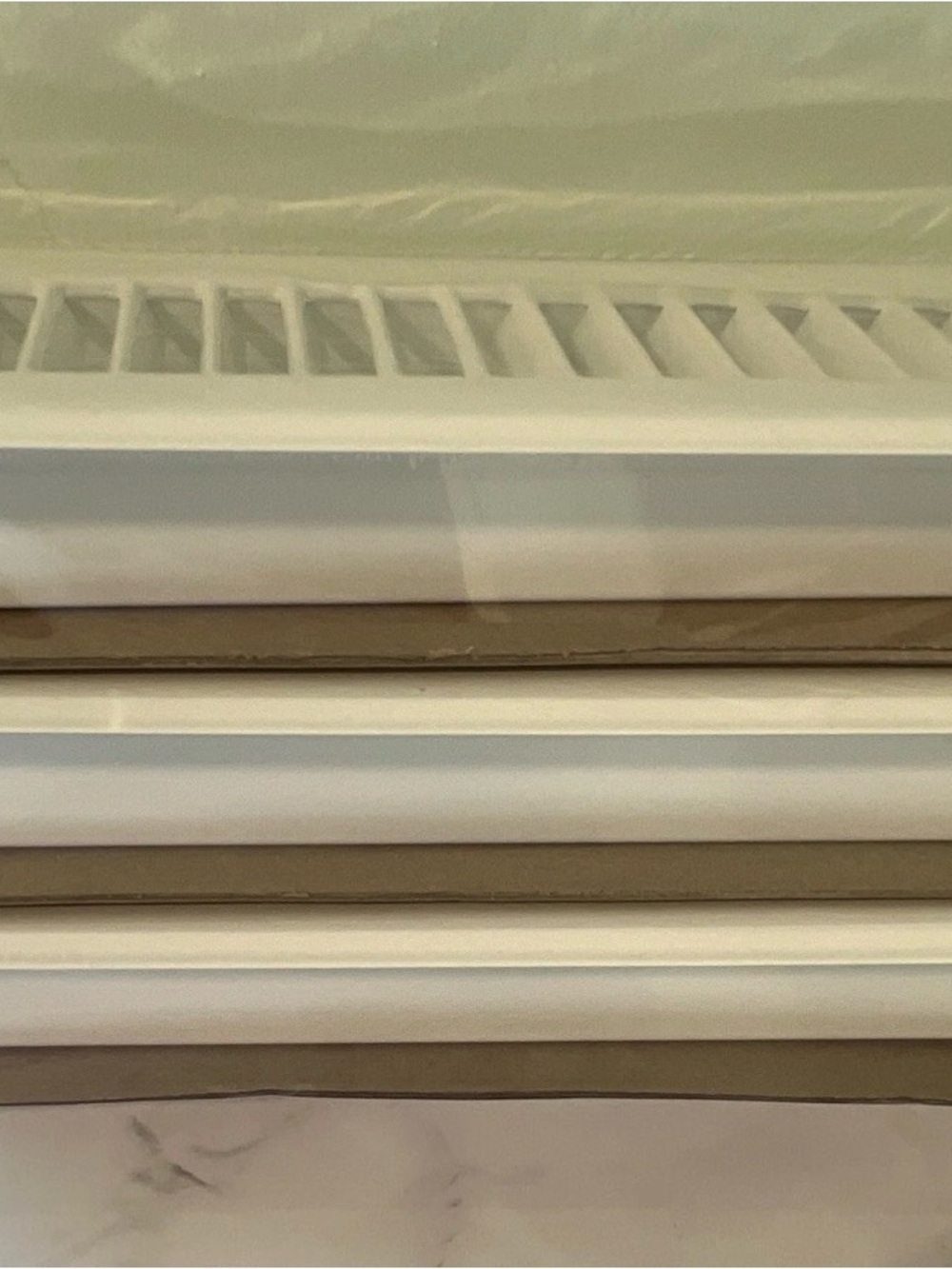 White Plastic Drawer Organizer Shelf - Home Storage & Organization